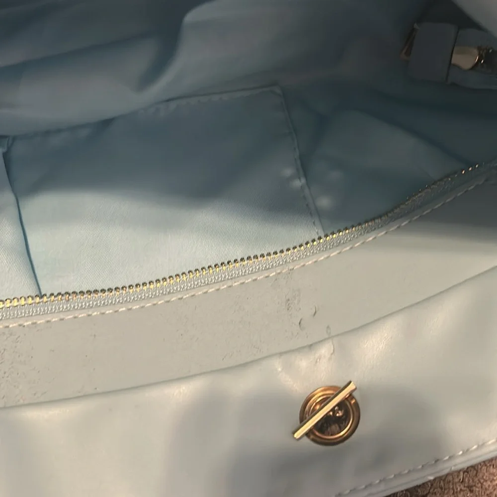 Badgley Mishka baby blue tote - Picture 3 of 6
